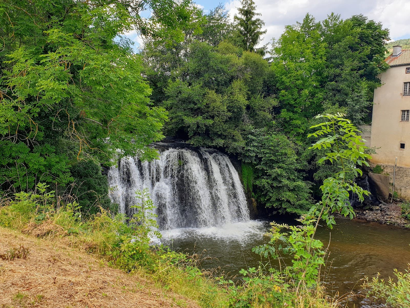 La cascade de Saillant, près de Saint-Nectaire